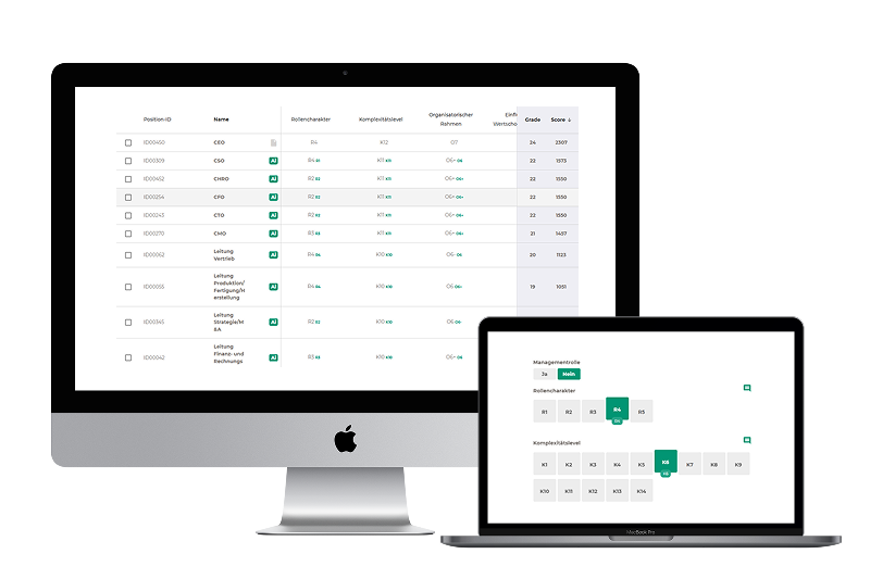 Screenshot-Positionsuebersicht-und-KI-Feature-Grading-App-Kienbaum Kienbaum Grading App Demo